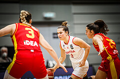 Basketball, FIBA Women´s Eurobasket Qualifiers 2023, , Österreich, Montenegro, Lisa Zderadicka (5)