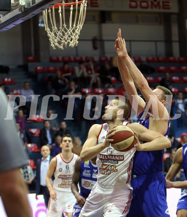 Basketball ABL 2015/16 Grunddurchgang 34.Runde BC Vienna vs. Oberwart Gunners


