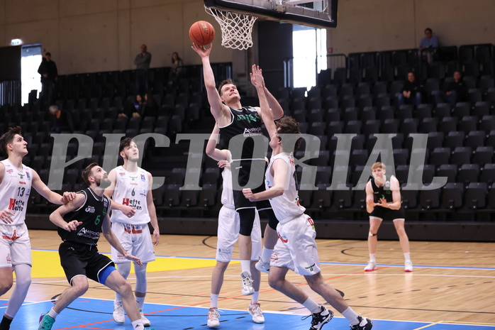 19.02.2023, Graz, Raiffeisen Sportpark Graz, Basketball Zweite Liga 2022/23, Grunddurchgang, Runde 17, Future Team Steiermark vs Union Deutsch Wagram Alligators