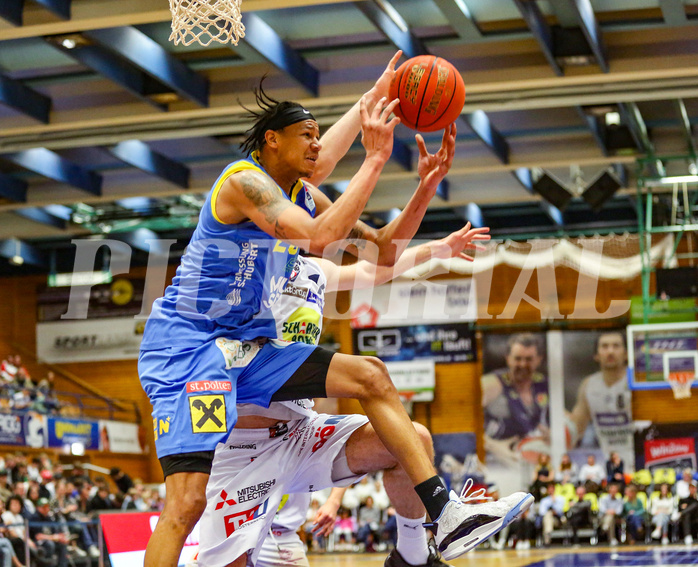 Basketball Superliga 2022/23, 3.Plazierungsrunde Gmunden Swans vs. SKN St. Pölten