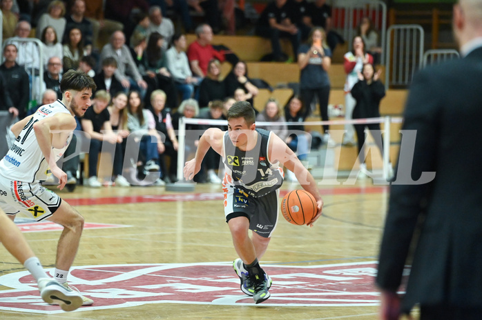 Basketball, Superliga 2024/25, Grunddurchgang 19.Runde, Flyers Wels vs. Klosterneuburg,