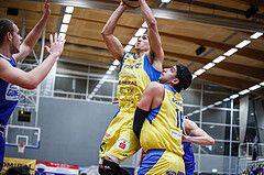 Basketball, Admiral Basketball Superliga 2019/20, Grunddurchgang 15.Runde, St. Pölten, Oberwart Gunners, Philip Jalalpoor (5)
