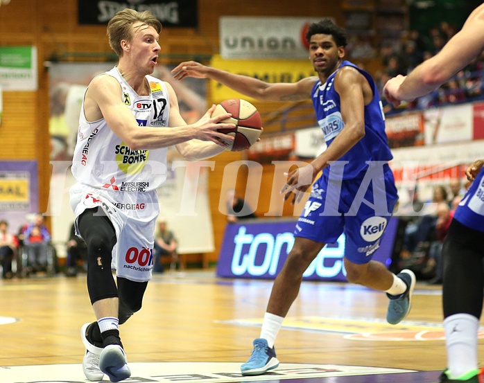 Basketball ABL 2017/18, Grunddurchgang 22.Runde Gmunden Swans vs. Oberwart Gunners