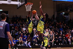 04.02.2024, Graz, Raiffeisen Sportpark Graz, Basketball Superliga 2023/24, Grunddurchgang, Runde 20, UBSC Raiffeisen Graz - OCS Capital Bulls 