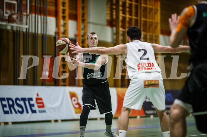 Basketball, Basketball Zweite Liga, Grunddurchgang 20.Runde, BBC Nord Dragonz, Deutsch Wagram Aligators, Maximilian Pelz (22)