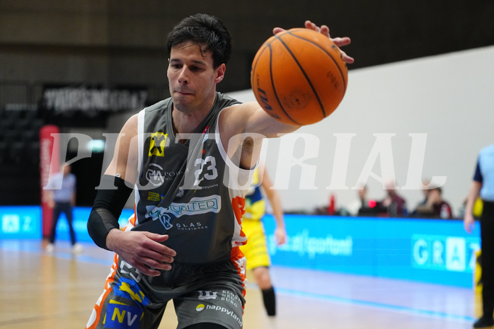 Win2day Basketball Superliga 2023/24, 3. Platzierungsrunde, UBSC Graz vs. Klosterneuburg


