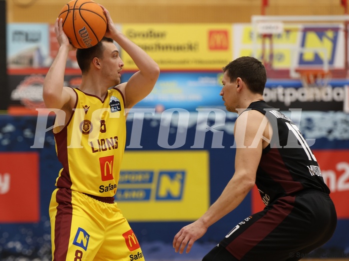 Basketball Zweite Liga 2024/25, Grunddurchgang 22.Runde Traiskirchen Lions NextGen vs. Mistelmach Mustangs


