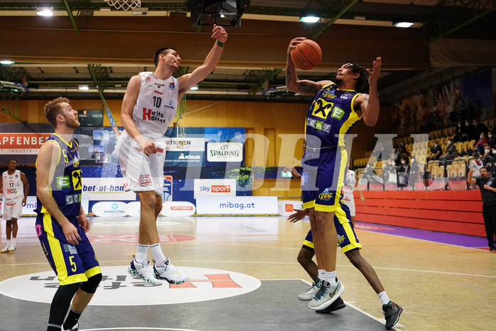 Basketball Superliga 2021/22, Grundduchgang 6. Runde, Kapfenberg Bulls vs. UBSC Graz


