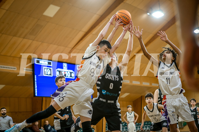12.01.2025 Österreichischer Basketballverband 2024/25, SLMU14, SU Döbling vs Vienna Giants