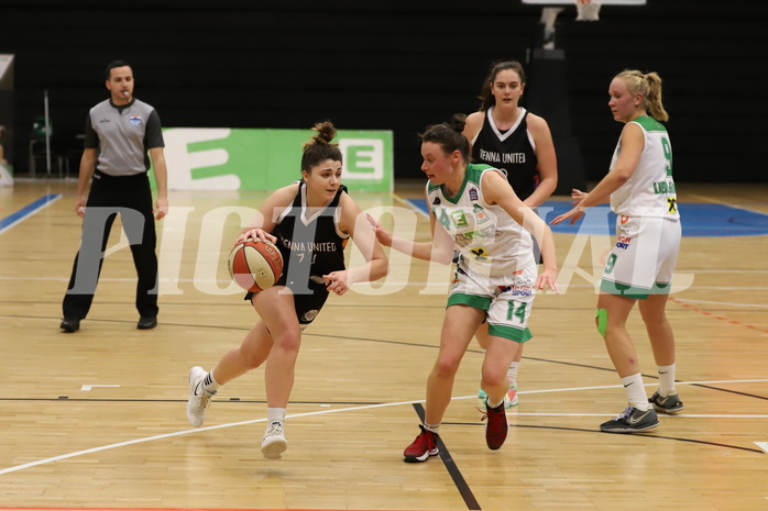04.12.2021, Basketball Damen Superliga 2021/22, Grunddurchgang 6.Runde,  
UBI Graz vs. Vienna United
