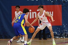 Basketball Superliga 2024/25, SLMU16 Traiskirchen Lions Academy  vs. UBSC Graz 


