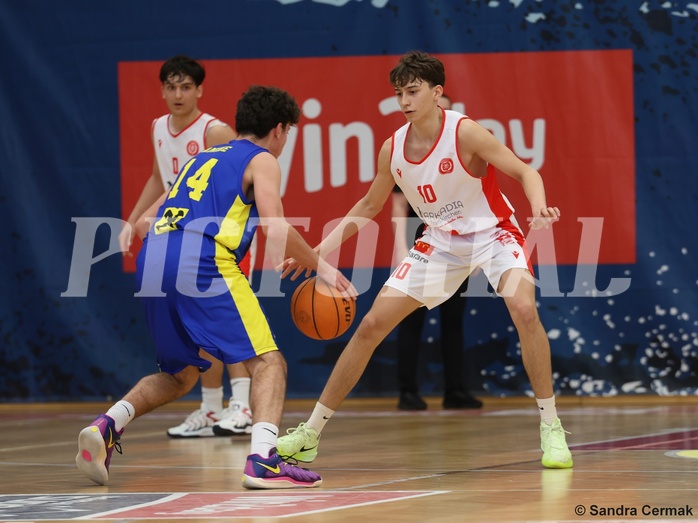 Basketball Superliga 2024/25, SLMU16 Traiskirchen Lions Academy  vs. UBSC Graz 


