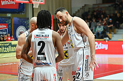 Basketball, Superliga 2023/24, Grunddurchgang 18. Runde, Flyers Wels vs. Oberwart,
