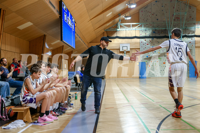 06.04.2025 Österreichischer Basketballverband 2024/25, SLMU16, Post SV Wien vs. BBU Salzburg