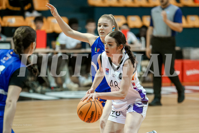 04.05.2025 Österreichischer Basketballverband 2024/25, SLWU19 Vienna United vs. DBB Basketgirls Wels
