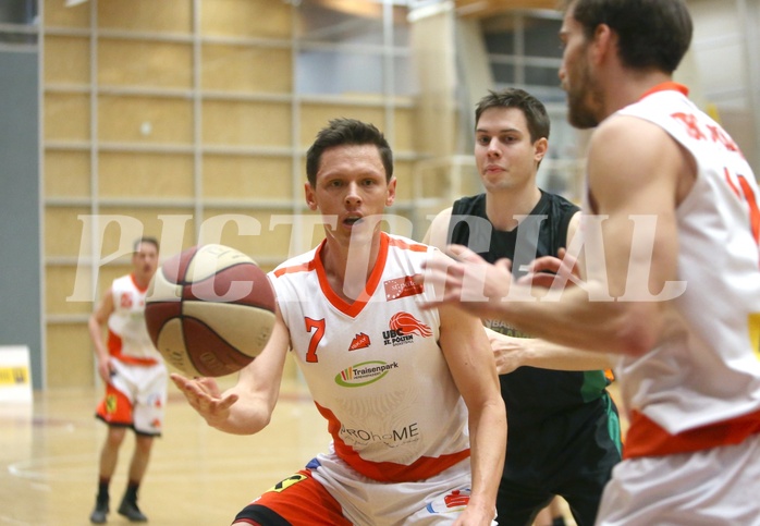 Basketball 2.Bundesliga 2017/18, Grunddurchgang 21.Runde UBC St.Pölten vs. Basket Flames