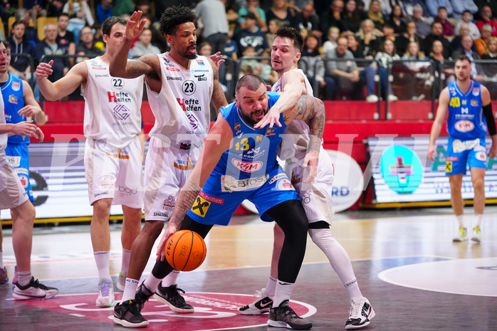 Win2day Basketball Superliga 2023/24, Grunddurchgang, 22. Runde, Kapfenberg vs. St.Pölten
