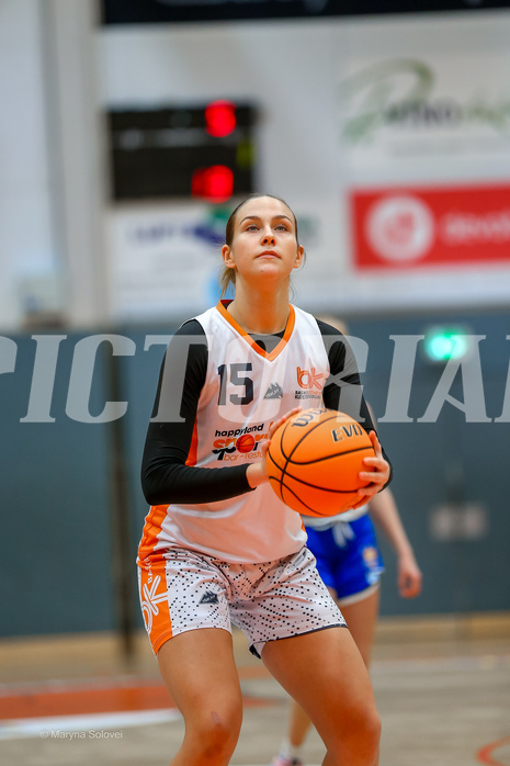 15.12.2024 Österreichischer Basketballverband 2024/25, SLWU19 Basket Duchess vs. BBU Salzburg