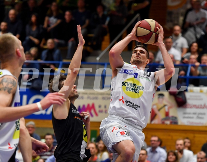 8 Basketball ABL 2017/18 CUP HF Gmunden Swans vs Flyers Wels