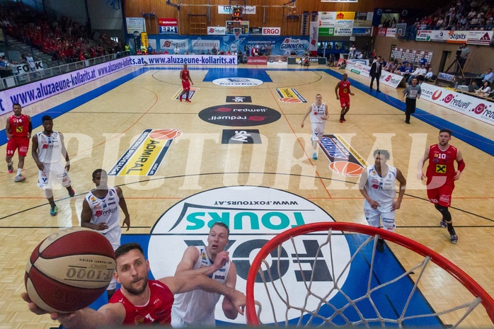 Basketball ABL 2015/16 F1 Oberwart GUNNERS vs. WBC Wels
