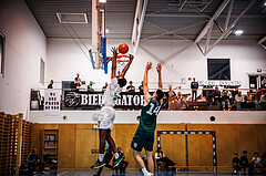 Basketball, Basketball Zweite Liga 2024/25, Grunddurchgang 7.Runde, UDW Alligators, Dornbirn Lions, Kingsley Fobi (14)
