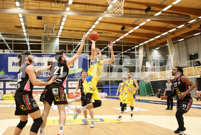 Basketball Superliga 2021/22, Grunddurchgang 7.Runde SKN St.Pölten vs. Flyers Wels


