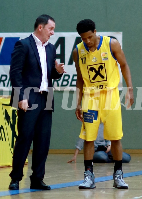 Basketball ABL 2015/16 Grunddurchgang 34.Runde UBSC Graz vs. BC Vienna


