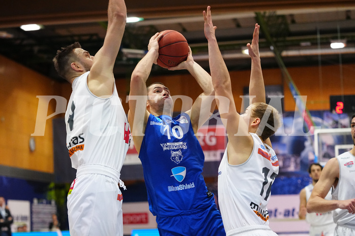 Basketball Superliga 2021/22, Grundduchgang 8.Runde , Kapfenberg Bulls vs. Timberwolves