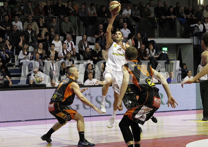 Basketball ABL 2015/16 Grunddurchgang 24.Runde  Güssing Knights vs Fürstenfeld Panthers
