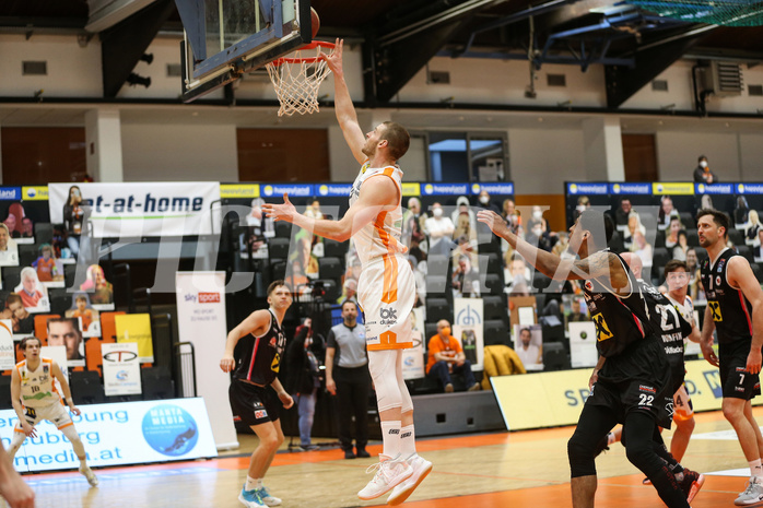 Basketball Superliga 2020/21, Viertelfinale Spiel 3 Klosterneuburg Dukes vs. Flyers Wels