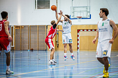 Basketball, Basketball Zweite Liga 2024/25, Grunddurchgang 1.Runde, Deutsch Wagram Alligators, Upper Austrian Ballers, Ognjen Drljaca (6)