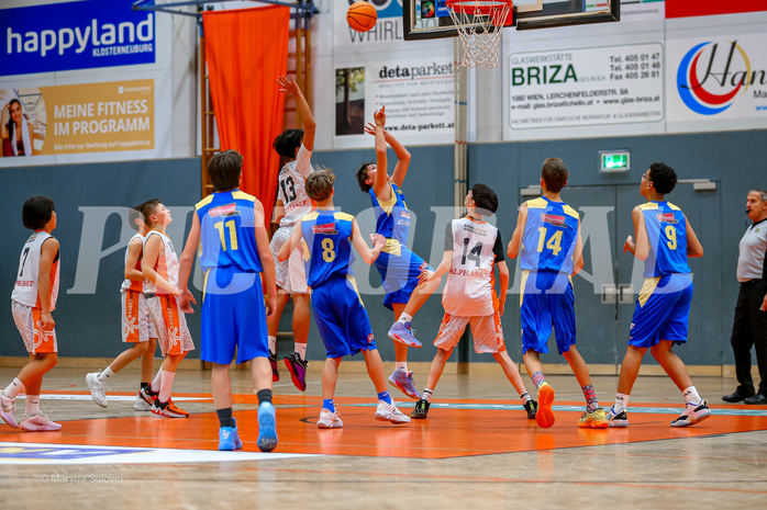 14.12.2024 Österreichischer Basketballverband 2024/25, SLMU14, Basket Dukes vs. SKN St. Pölten
