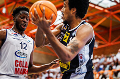 Basketball, win2day Basketball Superliga 2024/25, Playoffs Halbfinale 2. Spiel
, BBC Nord Dragonz, Gmunden Swans, Khalil Miller (14)