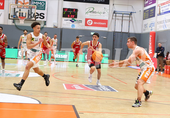 Basketball Superliga 2024/25, Grunddurchgang 15.Runde Klosterneuburg Dukes vs. BC Vienna


