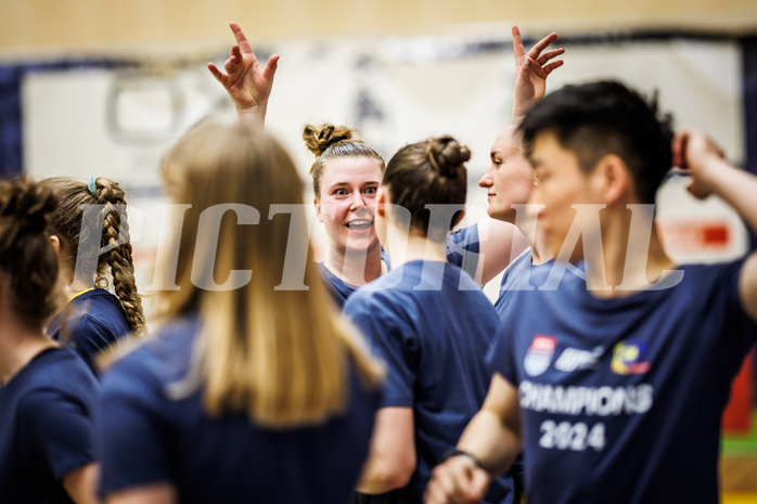 Basketball, Win2Day Basketball Damen Superliga 2023/24, Playoff, Finale Spiel 3, SKN St. Pölten, UBI Graz, 