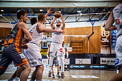 Basketball, bet-at-home Basketball Superliga 2020/21, Grunddurchgang, 8. Runde, Oberwart Gunners, Klosterneuburg Dukes, Ignas Fiodorovas (5)