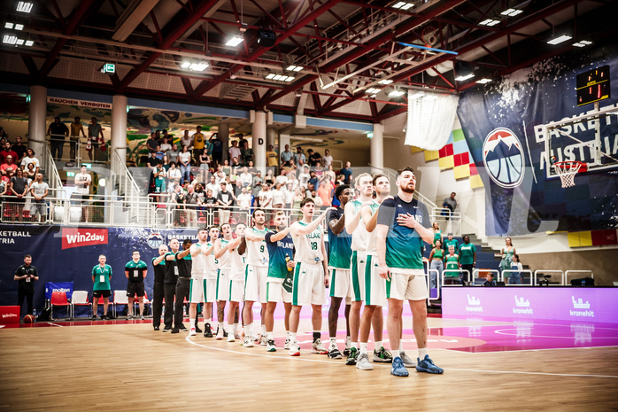 Basketball, FIBA EuroBasket 2025 Qualifiers , , AUSTRIA, IRELAND, Team IRELAND