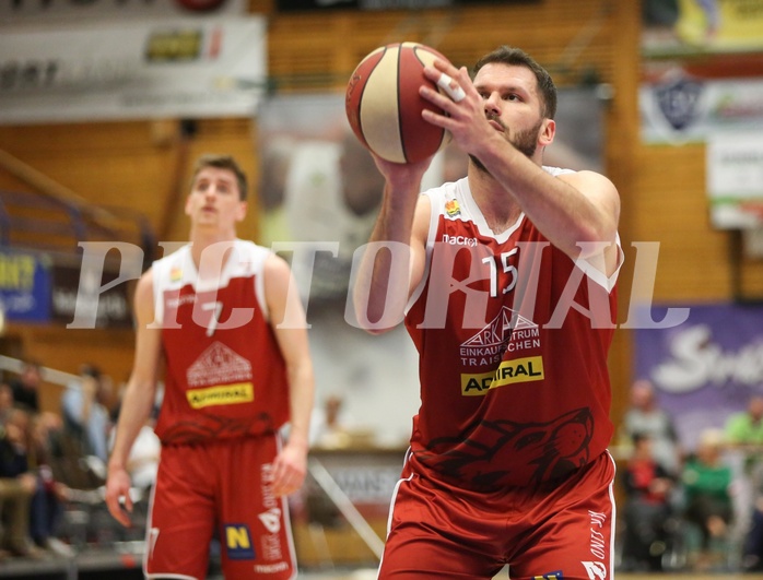 Basketball ABL 2018/19, Playoff VF Spiel 2 Gmunden Swans vs. Traiskirchen Lions