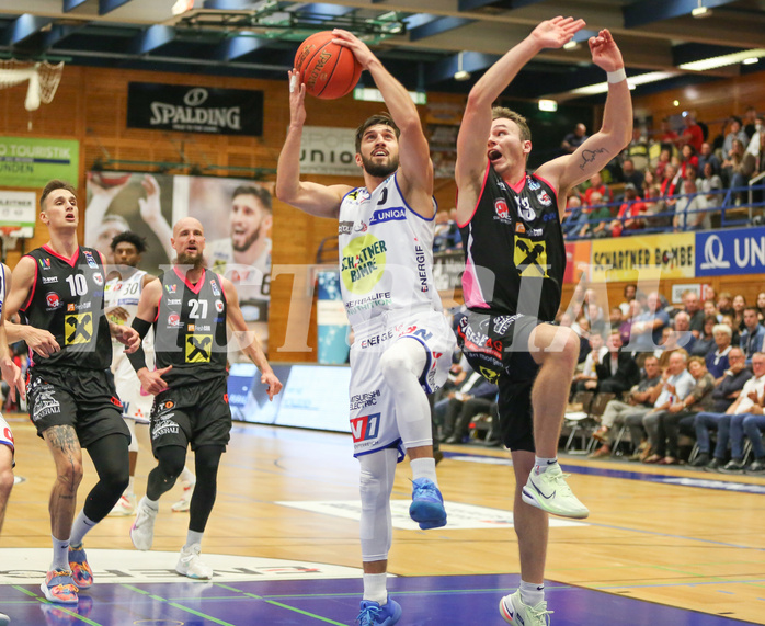 Basketball Superliga 2021/22, Grunddurchgang 1.Runde Gmunden Swans vs. Flyers Wels


