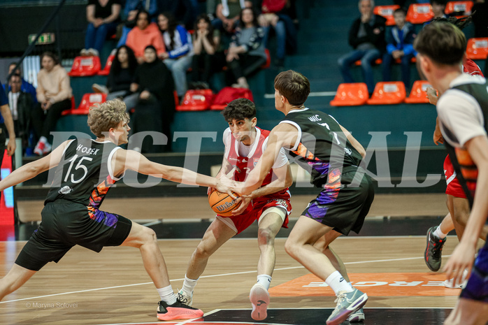 04.05.2025 Österreichischer Basketballverband 2024/25, SLMU19 BC Vienna vs. Vienna United