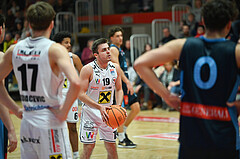 Basketball, Superliga 2023/24, Grunddurchgang 22. Runde, Flyers Wels vs. Vienna Timberwolves,
