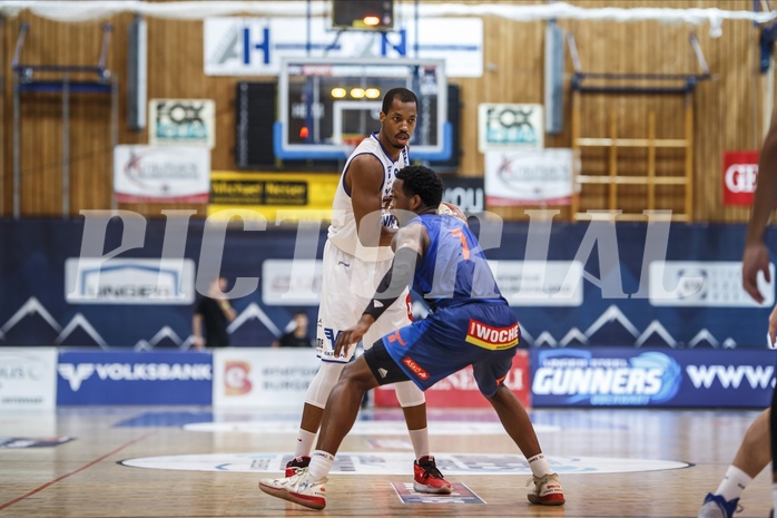 Basketball, Admiral Basketball Superliga 2019/20, Grunddurchgang 1.Runde, Oberwart Gunners, Kapfenberg Bulls, Orion Outerbridge (8)