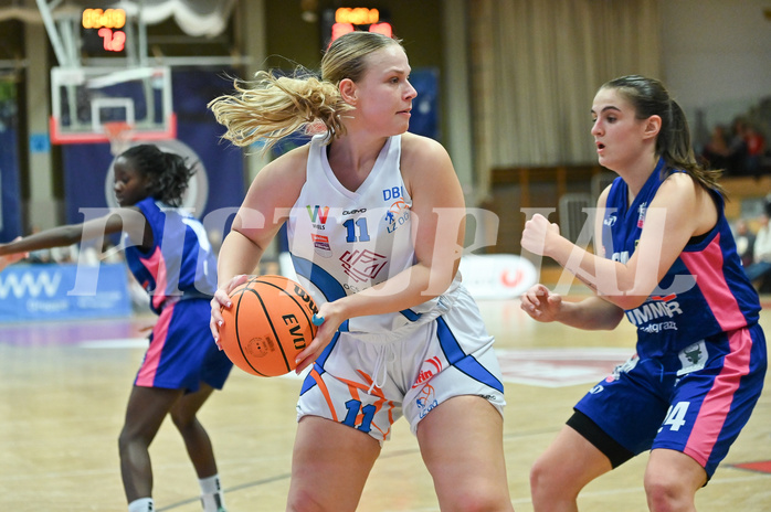 Basketball Superliga 2023/24, Grunddurchgang 7.Runde,
DBB LZ OÖ vs UBSC Graz,

