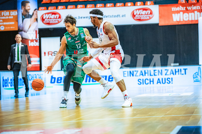 Basketball Basketball Superliga 2021/22, Grunddurchgang 7.Runde BC Vienna vs. Kapfenberg Bulls