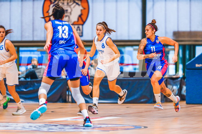 Basketball Basketball Superliga 2020/21, Grunddurchgang 4.Runde Vienna D.C. Timberwolves vs. UBSC-DBBC Graz