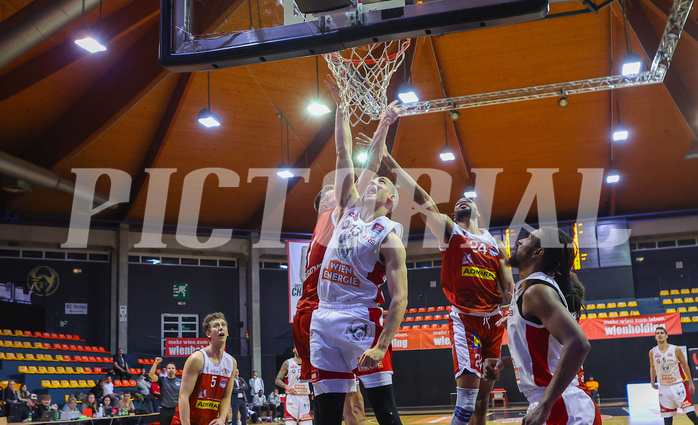 Basketball Superliga 2022/23, Grunddurchgang 12.Runde BC Vienna vs. Traiskirchen Lions


