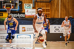 Basketball, bet-at-home Basketball Superliga 2020/21, Grunddurchgang 14. Runde, Oberwart Gunners, Gmunden Swans, Quincy Diggs (13)