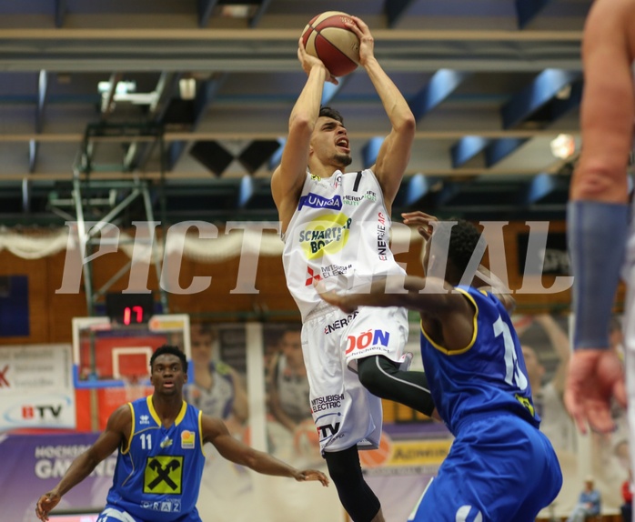 Basketball ABL 2017/18, Grunddurchgang 24.Runde Gmunden Swans vs. UBSC Graz