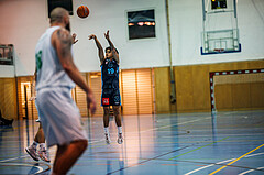 Basketball, Basketball Zweite Liga 2024/25, Grunddurchgang 13.Runde, UDW Alligators, Vienna Timberwolves, Dean-Leon Cantor (19)