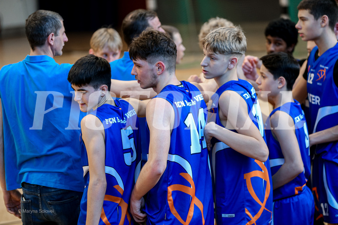 02.03.2025 Österreichischer Basketballverband 2024/25, SLMU16 Basket Flames WAT vs. FCN Baskets Wels
